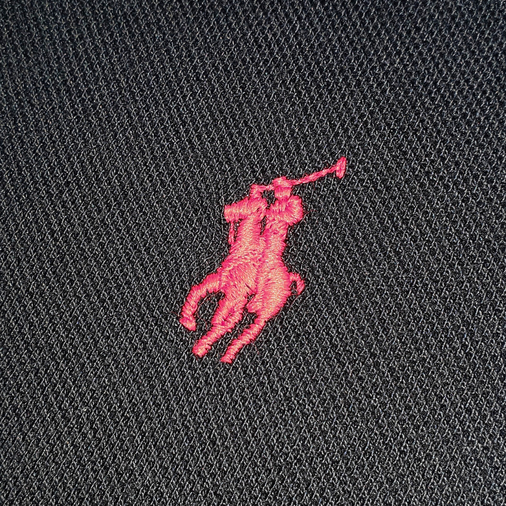Polo Ralph Lauren Masculina Preta Pony Vermelho