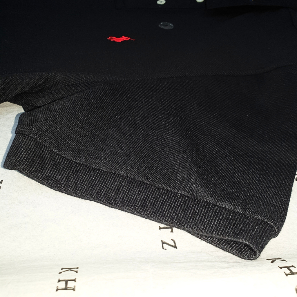 Polo Ralph Lauren Masculina Preta Pony Vermelho