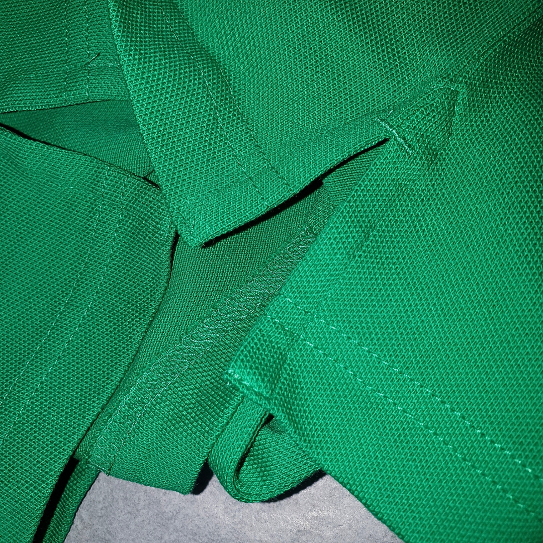 Polo Tommy Hilfiger Masculina Verde Bandeira 1985 Regular Fit