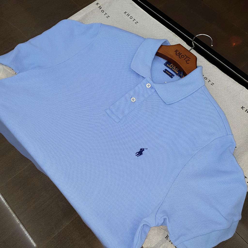Polo Ralph Lauren Masculina Azul Bebê Pony Marinho