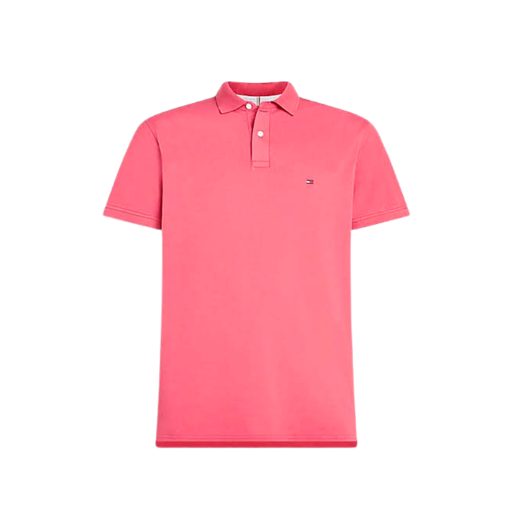 Polo Tommy Hilfiger Masculina Goiaba 1985 Regular Fit