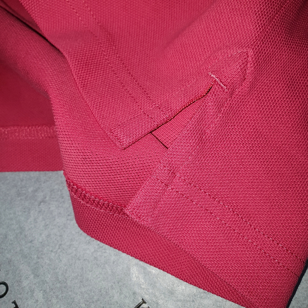Polo Tommy Hilfiger Masculina Goiaba 1985 Regular Fit