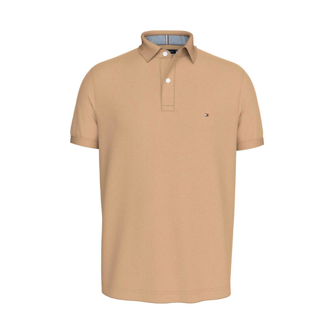 Polo Tommy Hilfiger Masculina Caramelo 1985 Regular Fit
