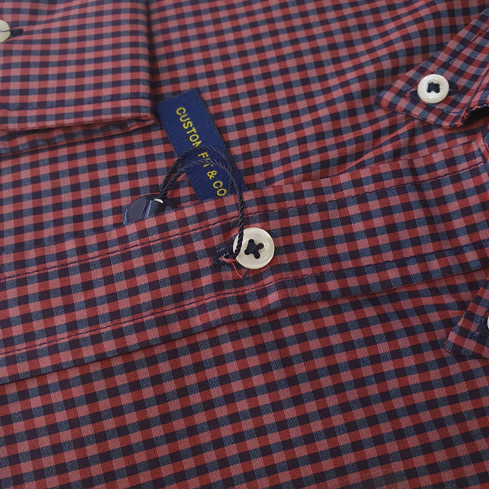 Camisa Ralph Lauren Masculina Micro Xadrez Malbec Pony Bordô