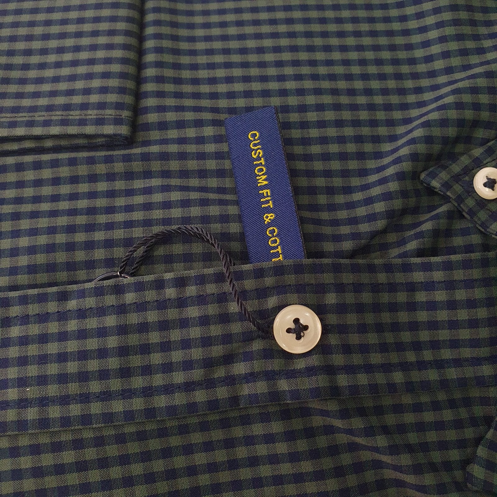 Camisa Ralph Lauren Masculina Micro Xadrez Verde Floresta Pony Vermelho