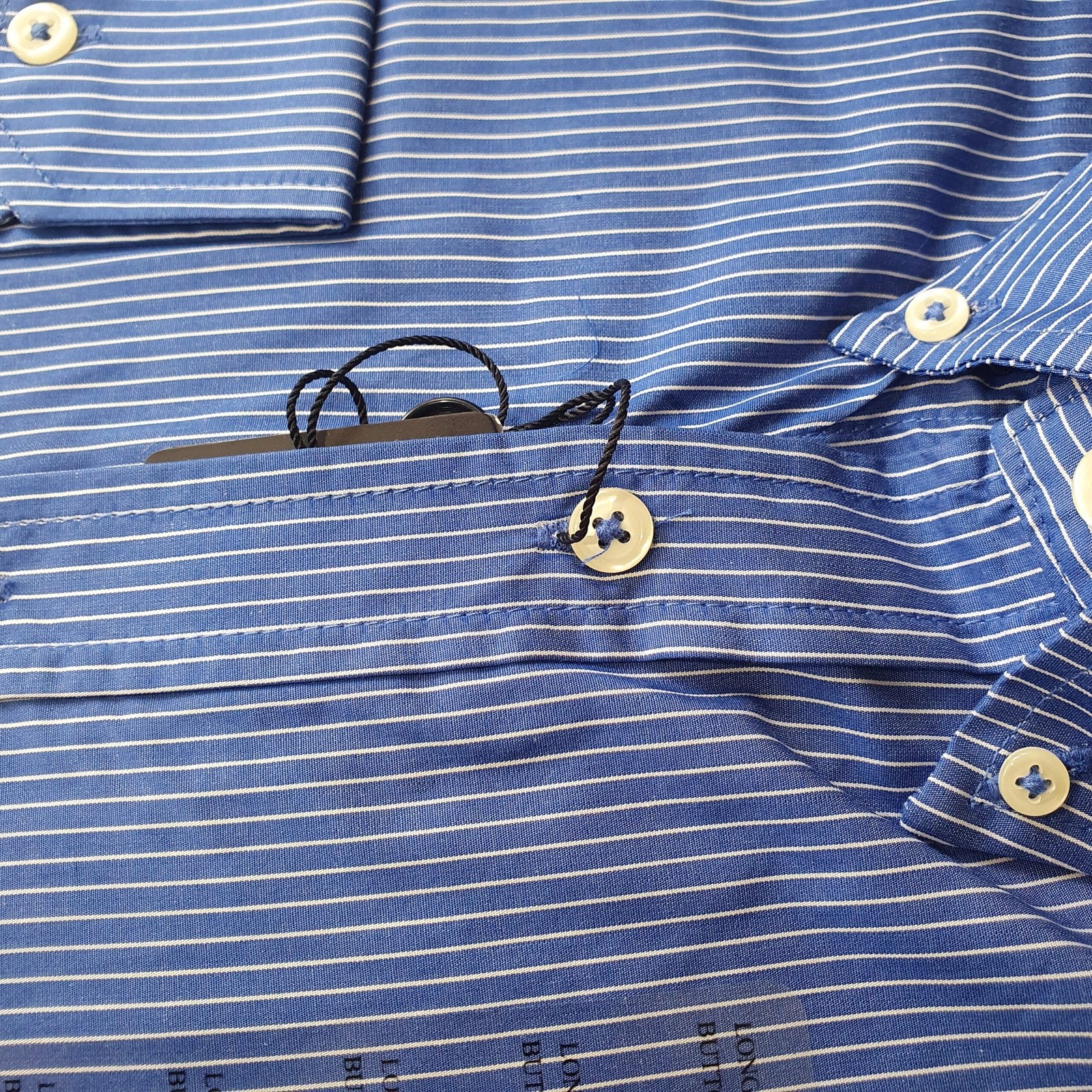 Camisa Ralph Lauren Masculina Azul Cintilante Listras Pony Vermelho