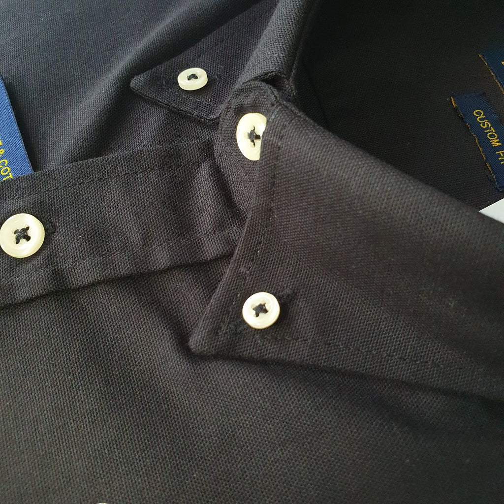 Camisa Ralph Lauren Masculina Oxford Preta Pony Colorido