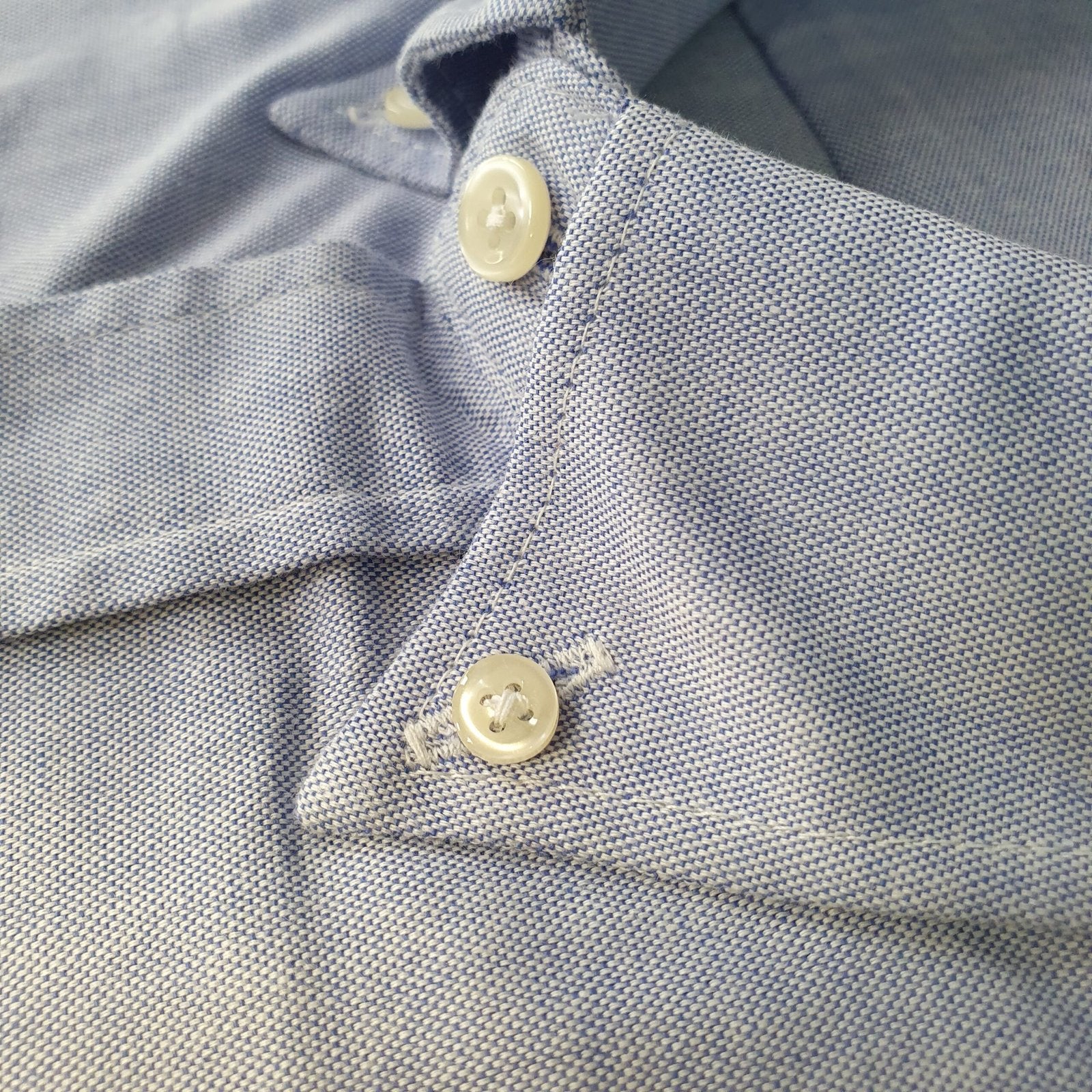 Camisa Ralph Lauren Masculina Oxford Azul Pony Colorido