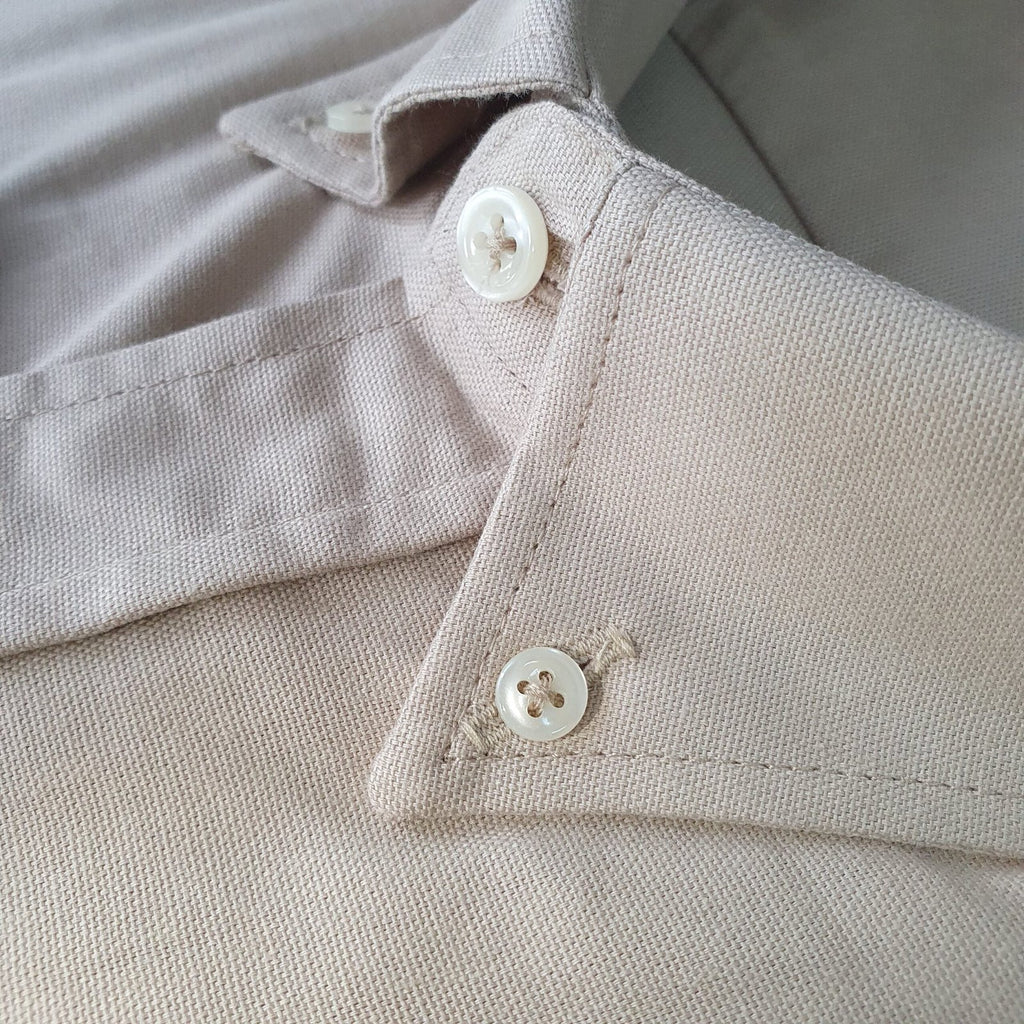 Camisa Ralph Lauren Masculina Oxford Areia Pony Colorido