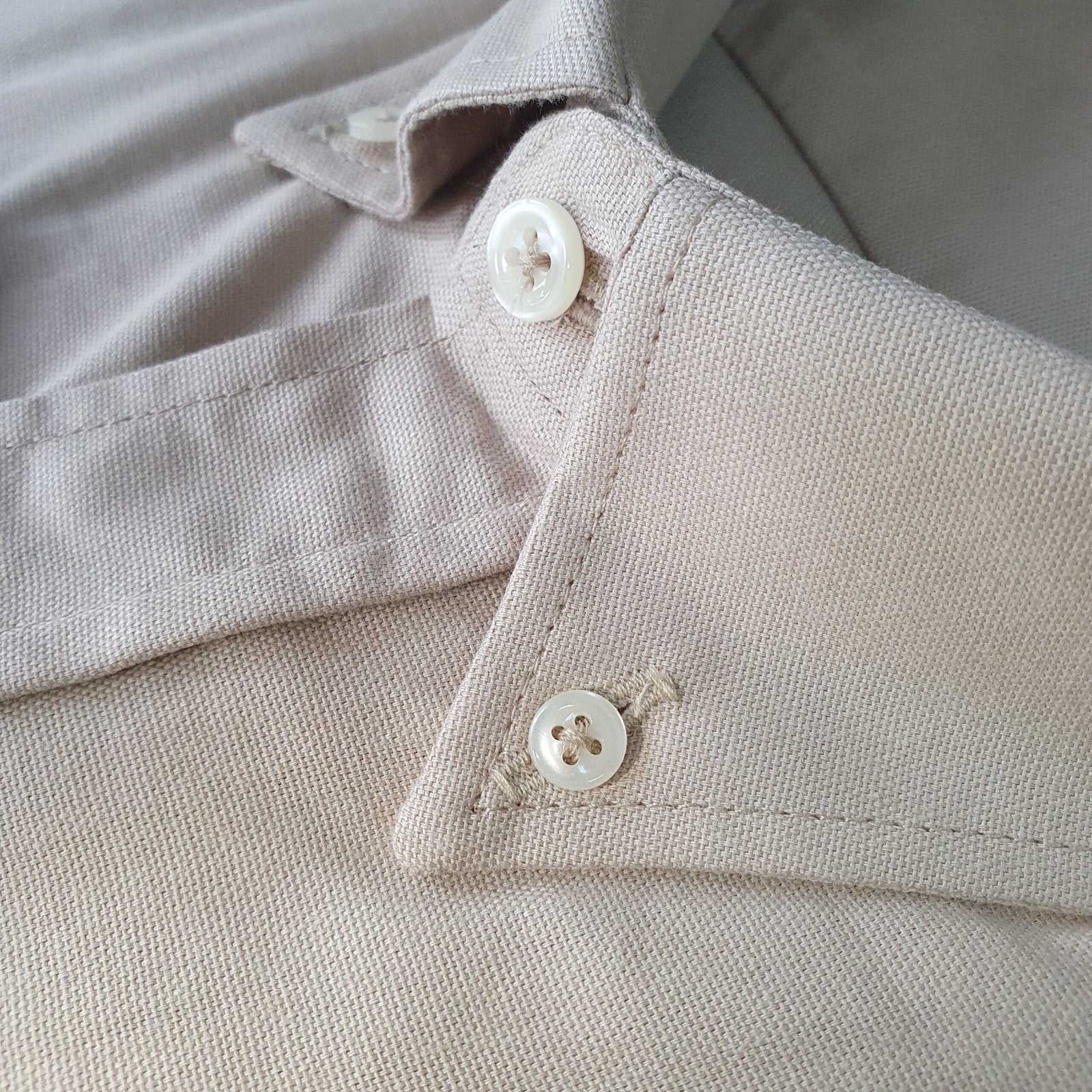Camisa Ralph Lauren Masculina Oxford Areia Pony Colorido