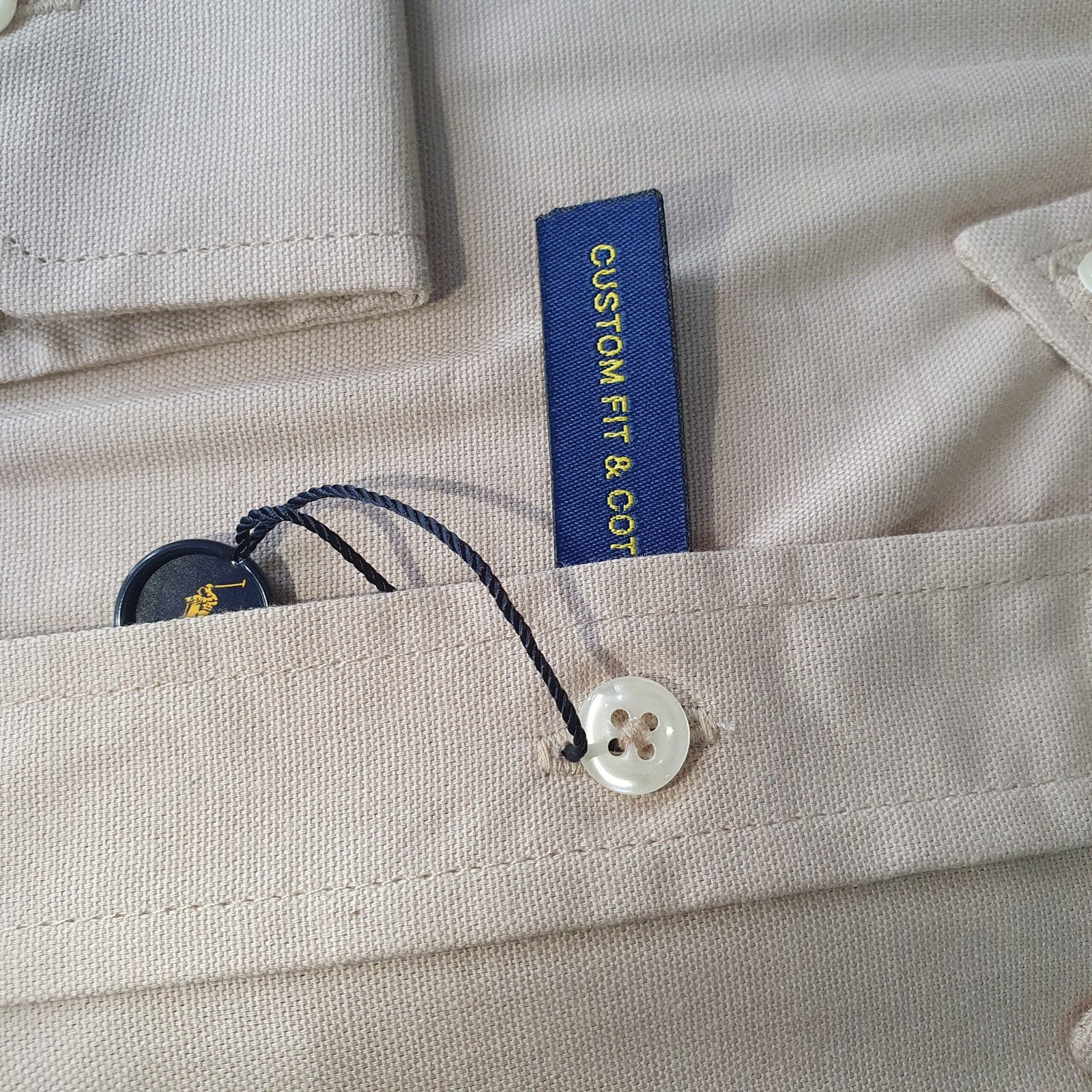 Camisa Ralph Lauren Masculina Oxford Areia Pony Colorido