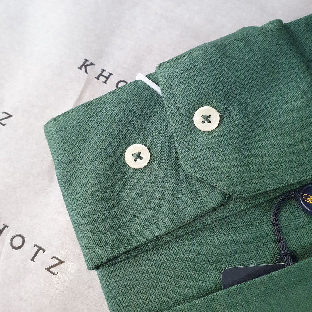 Camisa Ralph Lauren Masculina Oxford Verde Floresta Pony Colorido