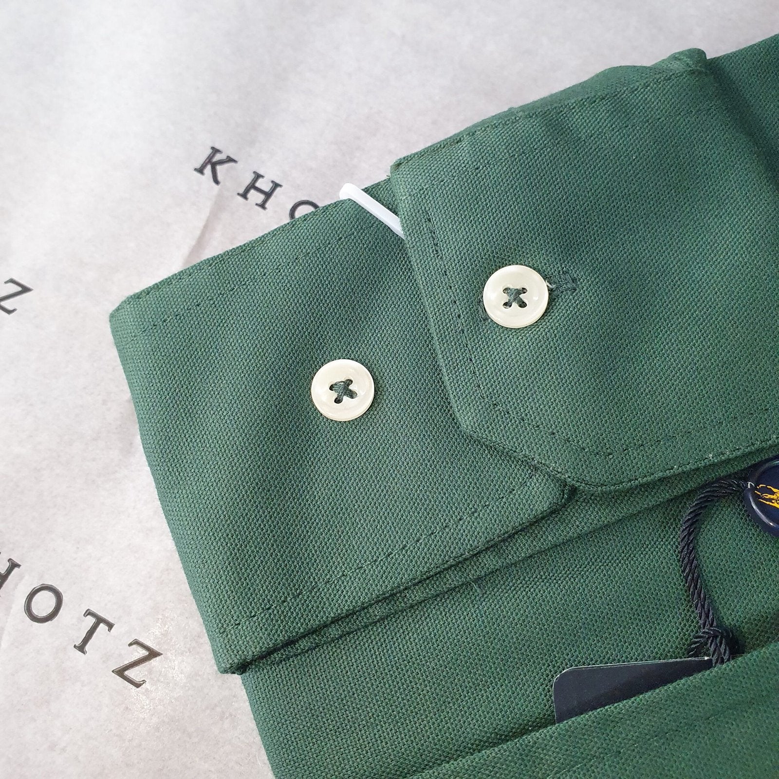 Camisa Ralph Lauren Masculina Oxford Verde Floresta Pony Colorido