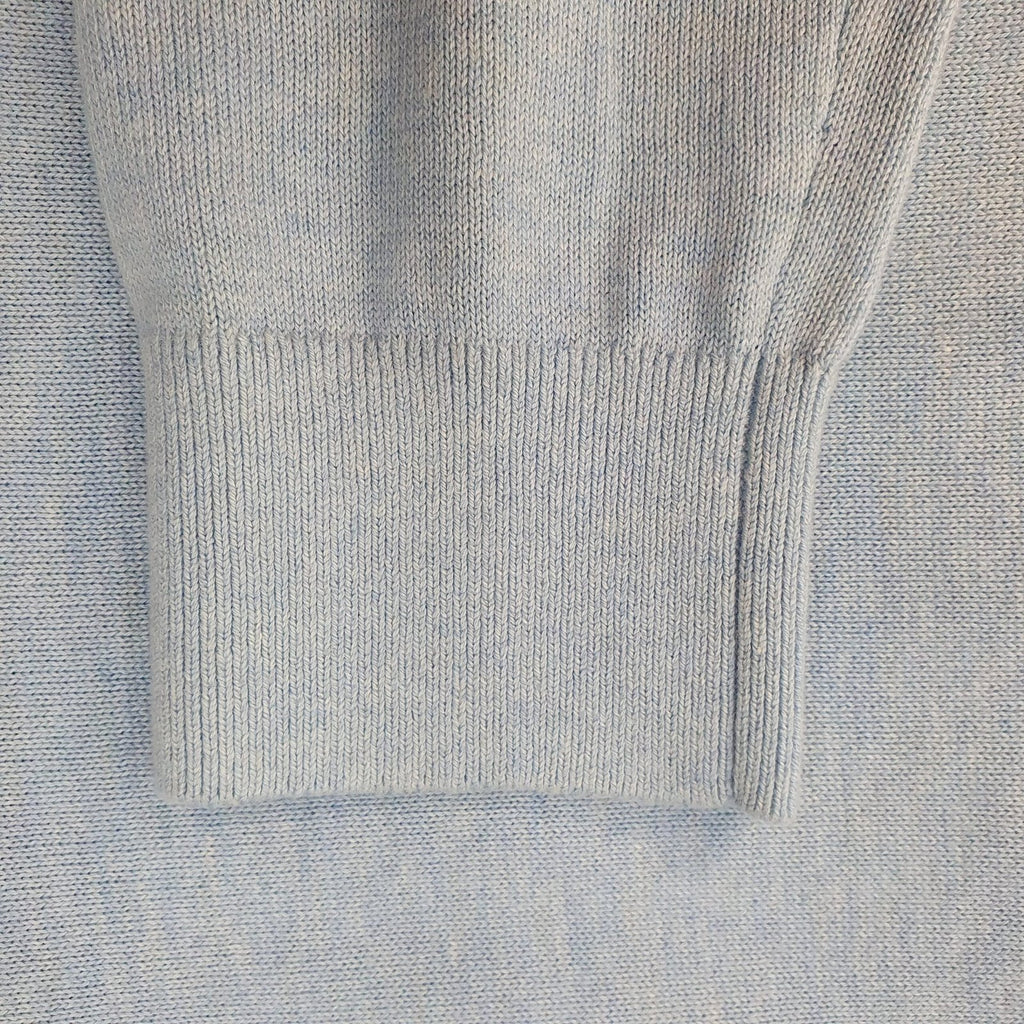 Suéter Tommy Hilfiger Masculino Azul Bebê Clássico Padrão da Marca