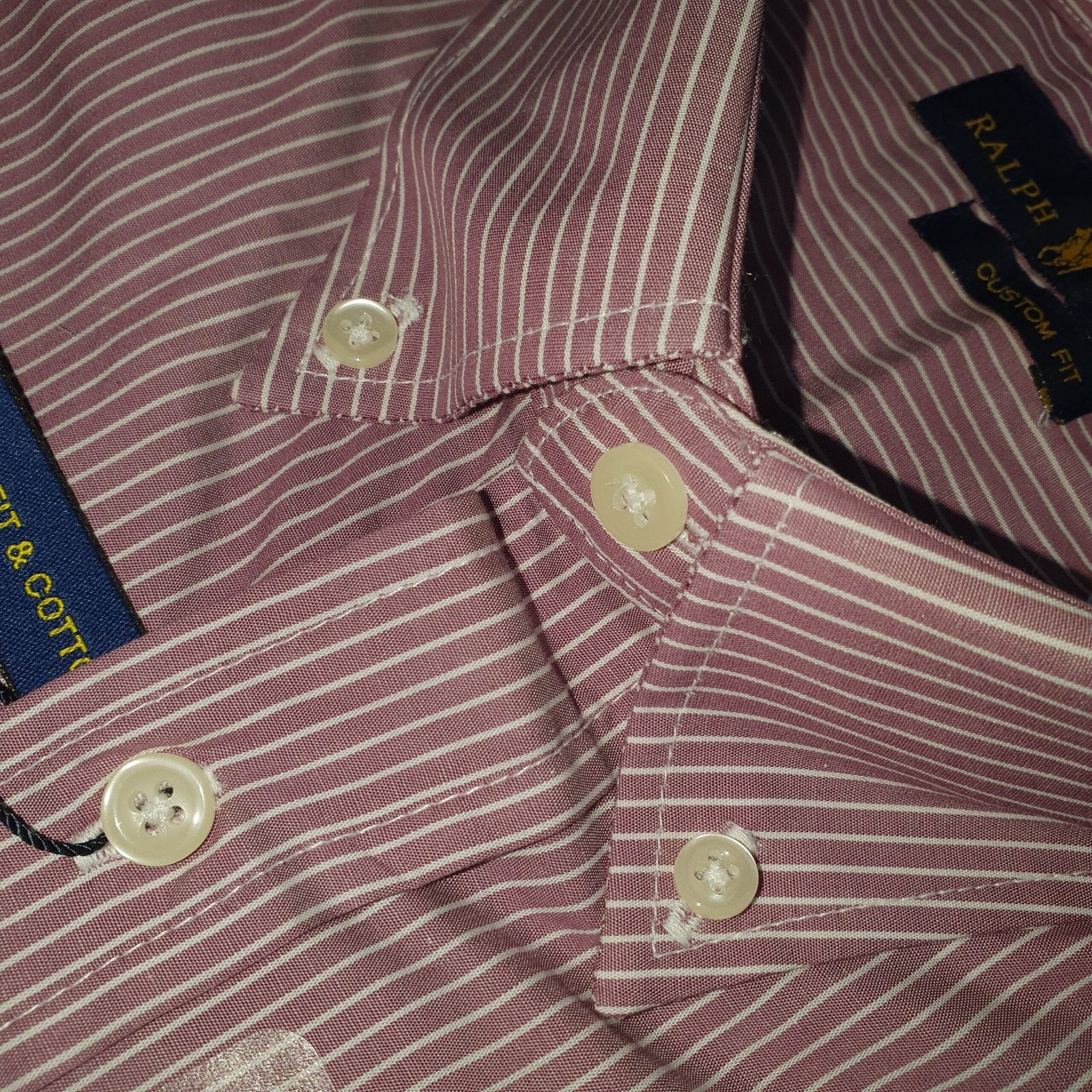 Camisa Ralph Lauren Masculina Uva Listras Minimalista Pony Verde