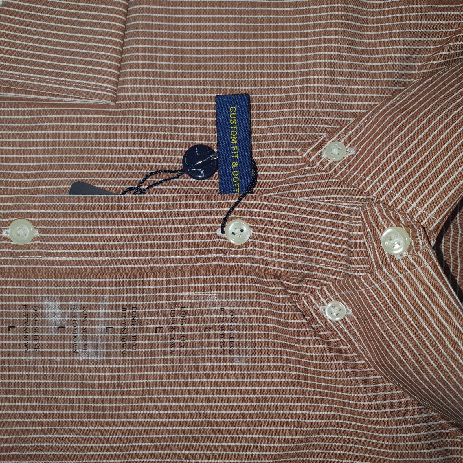 Camisa Ralph Lauren Masculina Marrom Listras Minimalista Pony Chocolate