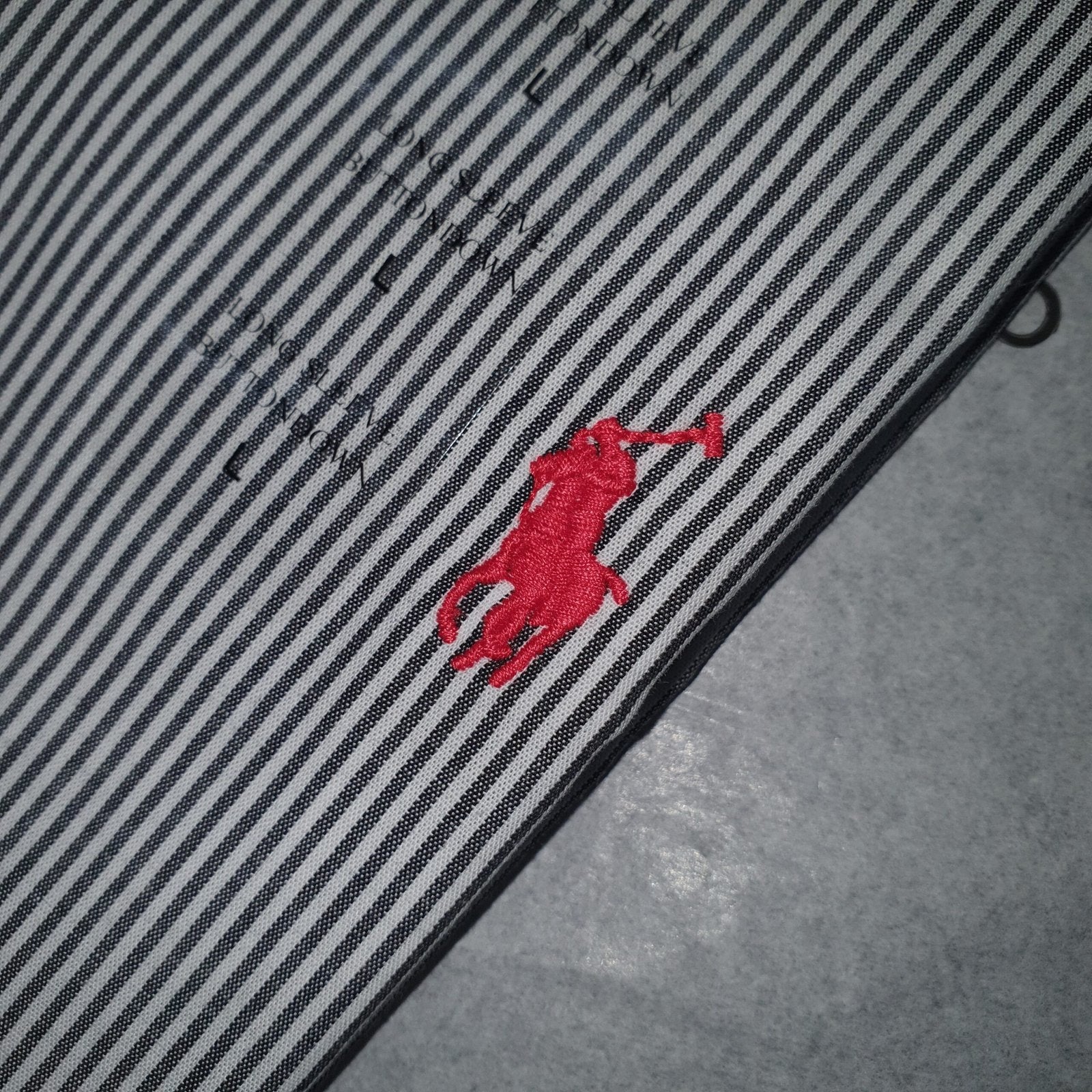 Camisa Ralph Lauren Masculina Listras América Pony Vermelho