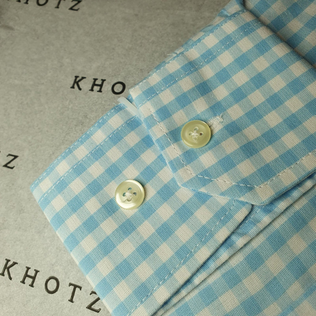 Camisa Ralph Lauren Masculina Xadrez Azul Bebê Pony Amarelo