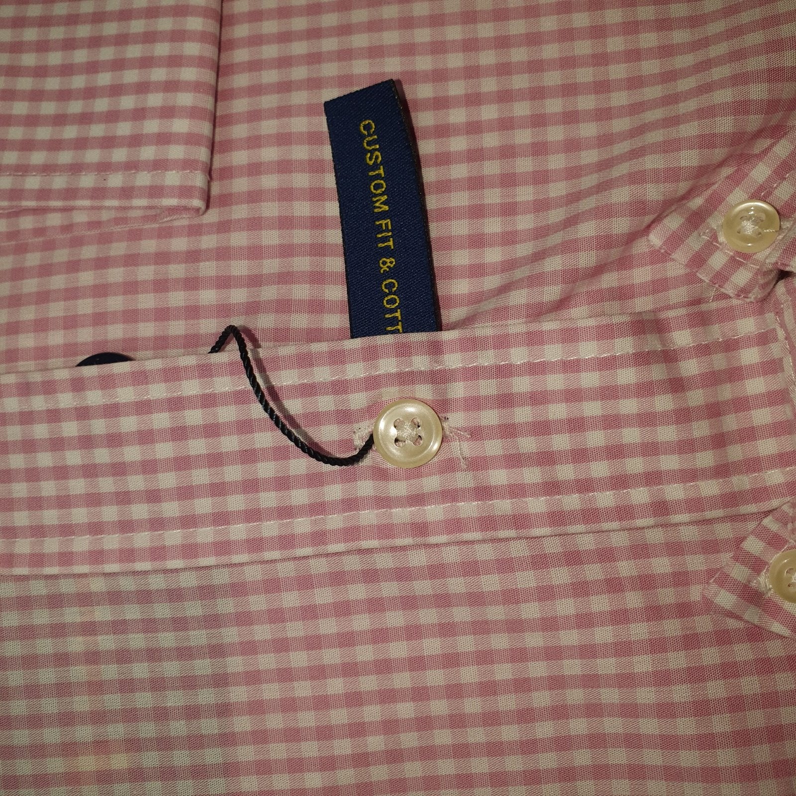 Camisa Ralph Lauren Masculina Micro Xadrez Rosa Pony Preto