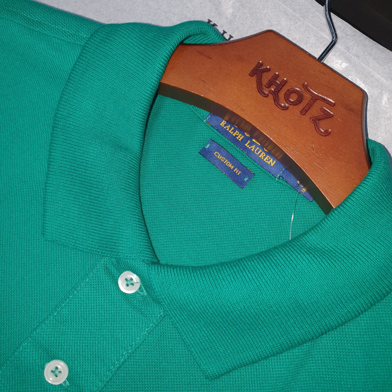 Polo Ralph Lauren Masculina Verde Esmeralda Pony Colorido