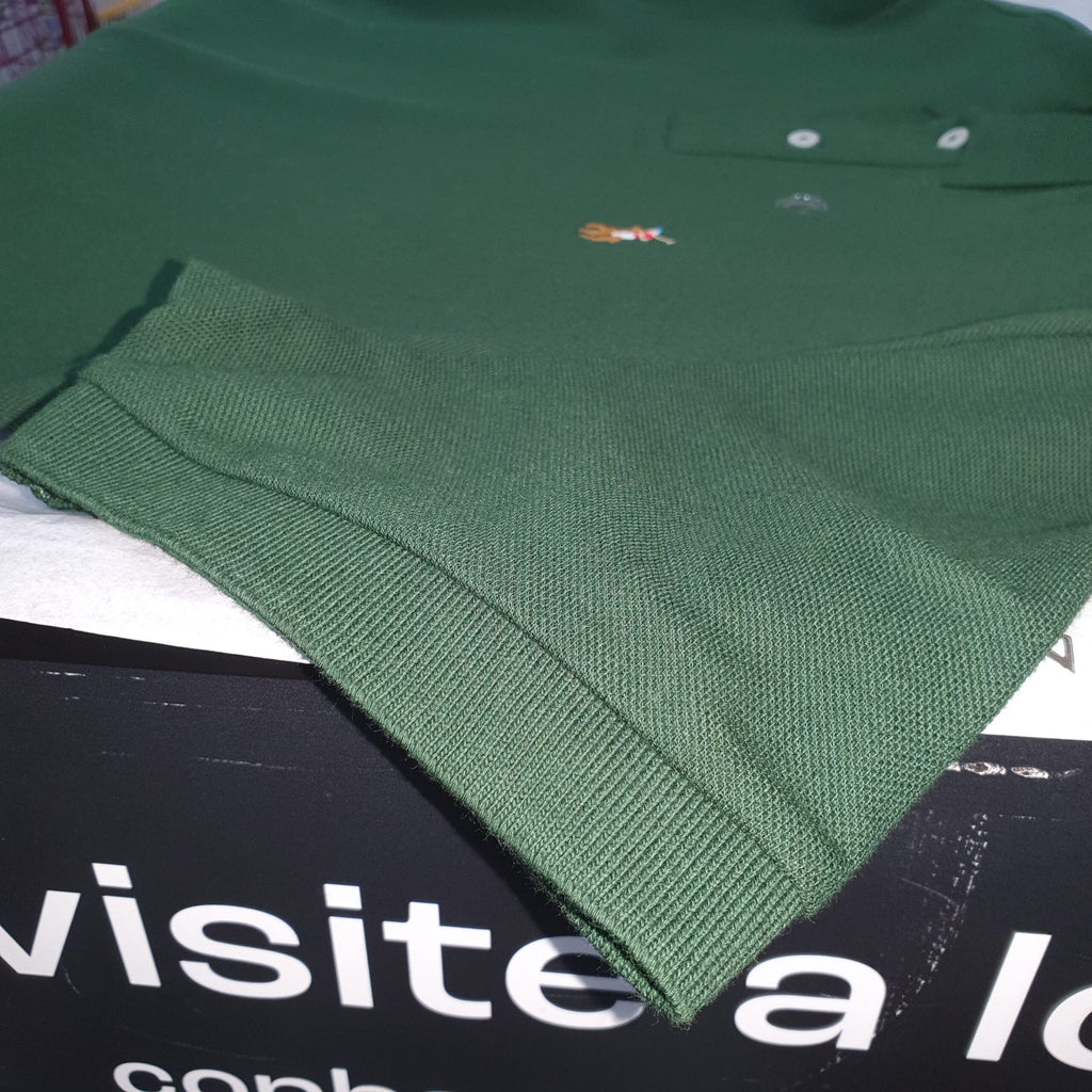 Polo Ralph Lauren Masculina Verde Floresta Pony Colorido