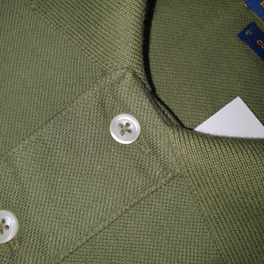Polo Ralph Lauren Masculina Verde Oliva Pony Colorido
