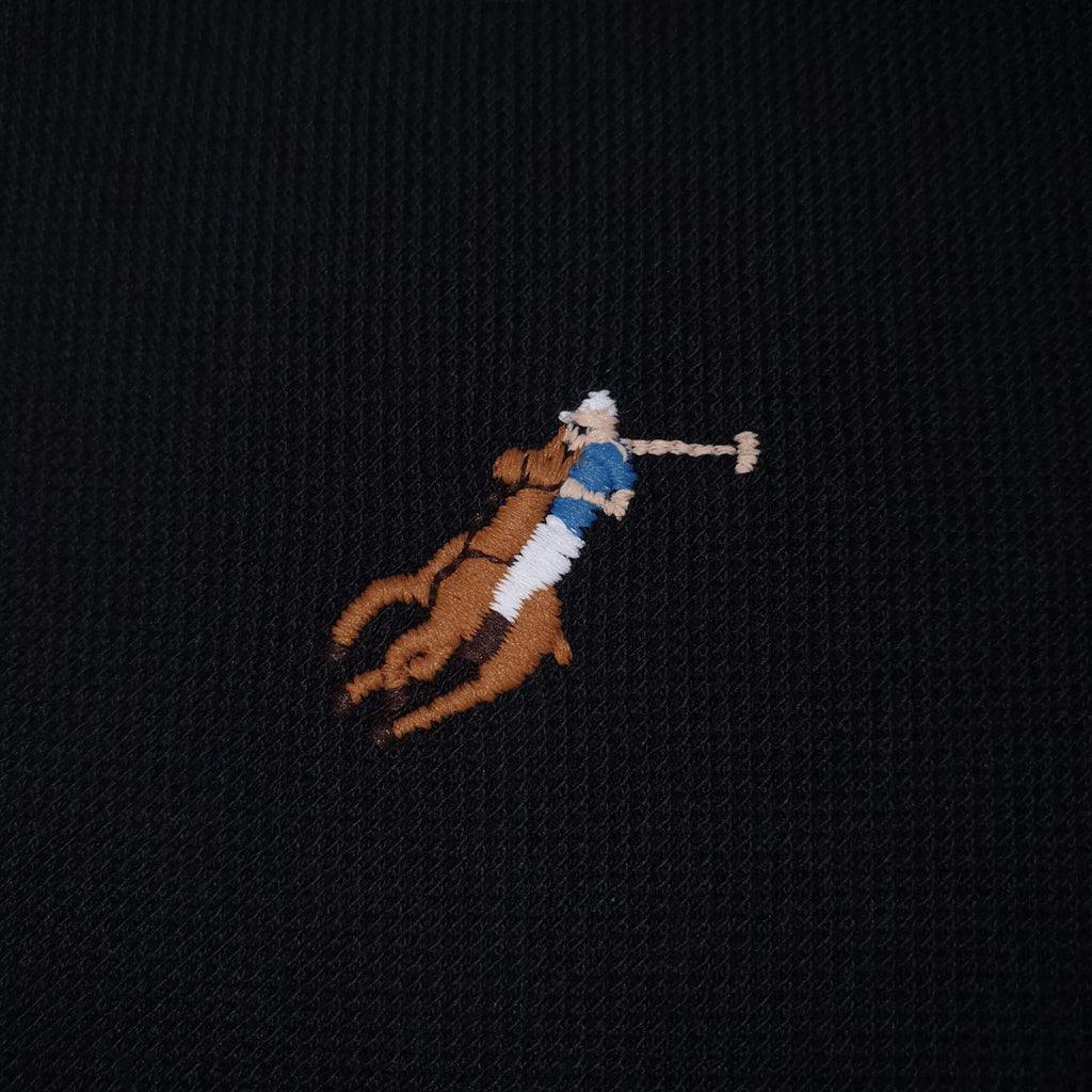 Polo Ralph Lauren Masculina Preta Pony Colorido