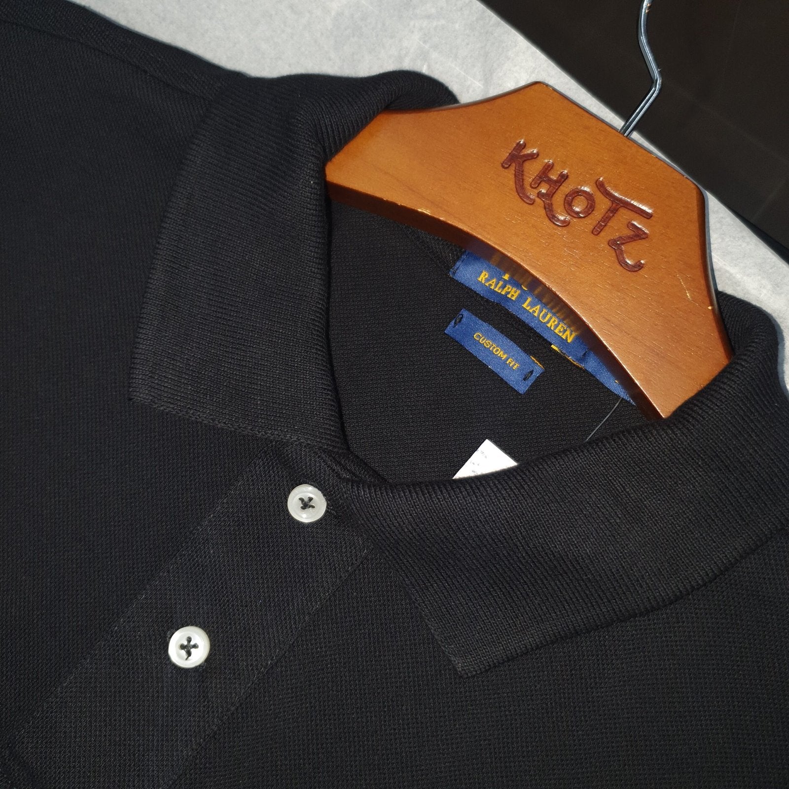 Polo Ralph Lauren Masculina Preta Pony Colorido