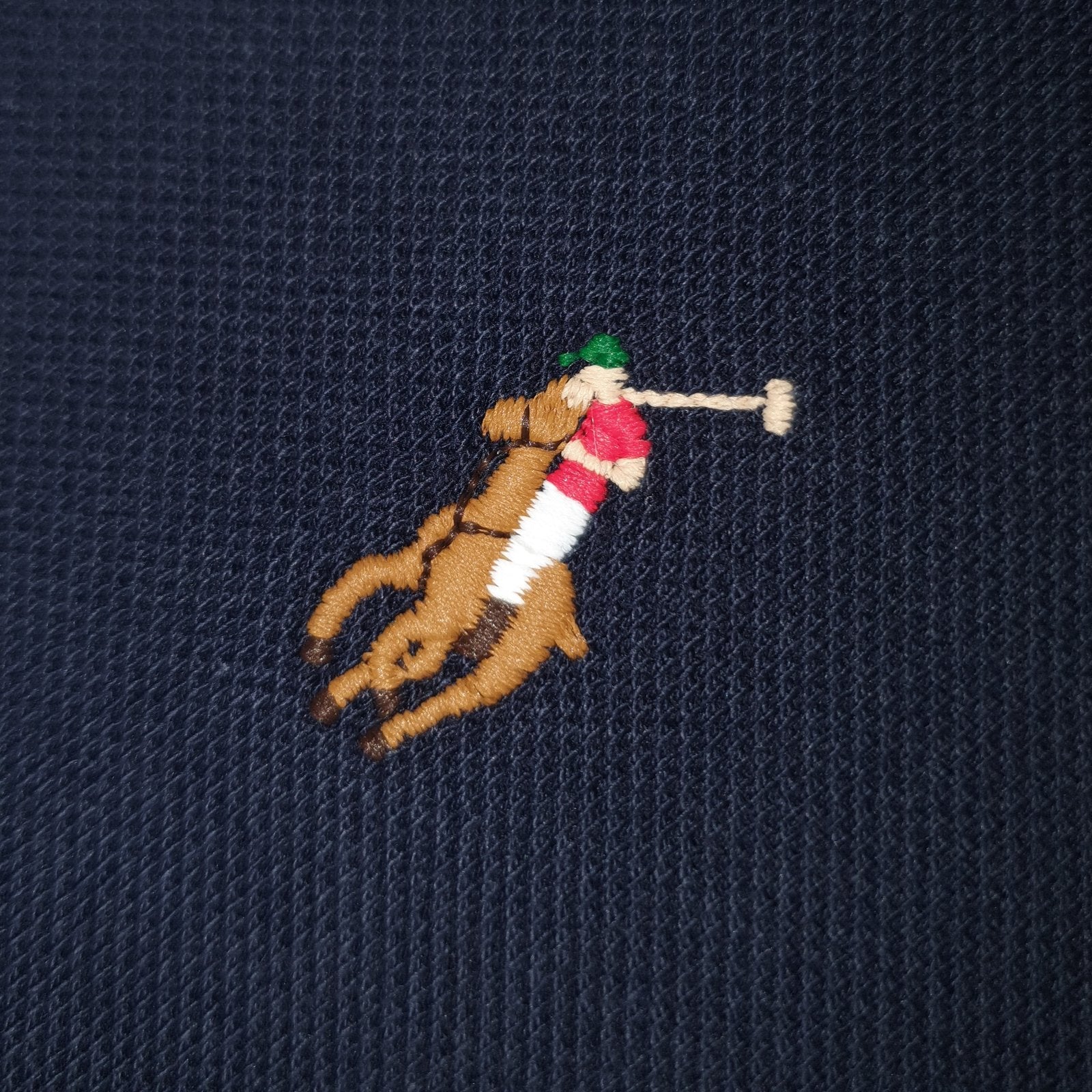 Polo Ralph Lauren Masculina Marinho Pony Colorido