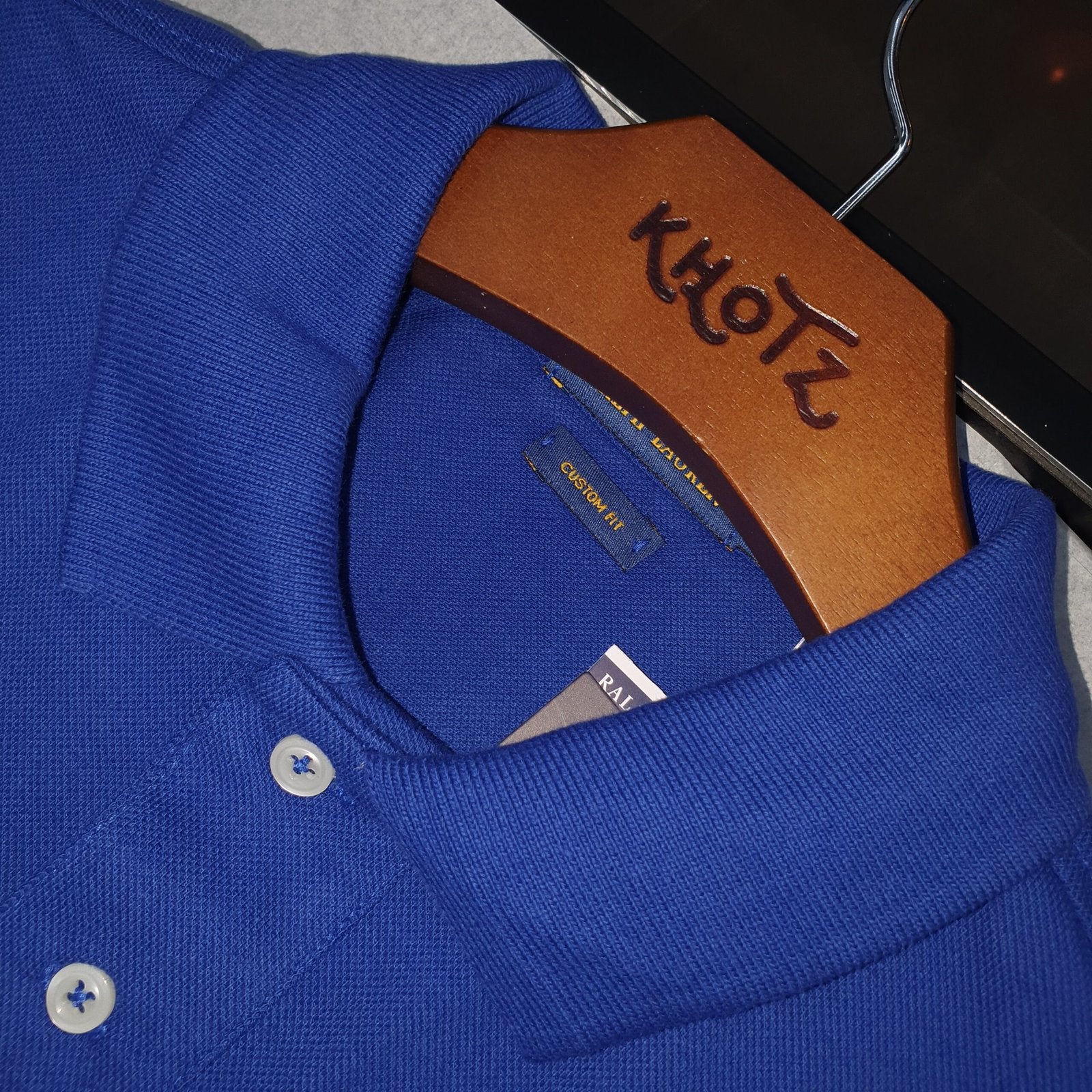 Polo Ralph Lauren Masculina Azul Royal Pony Colorido