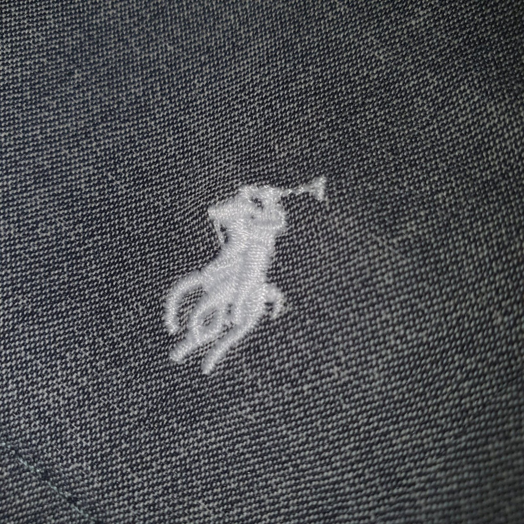Bermuda Ralph Lauren Masculina Casual Puro Algodão cor Cinzenta