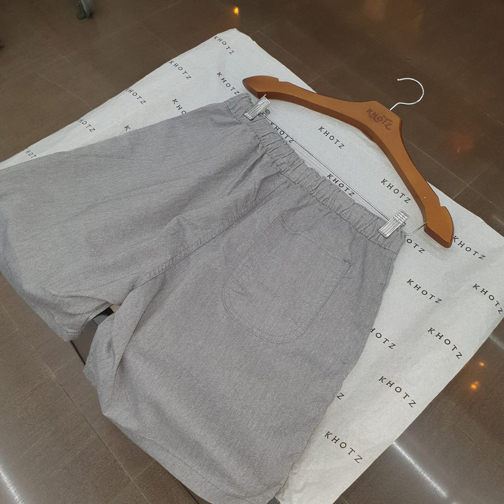 Bermuda Ralph Lauren Masculina Casual Puro Algodão cor Cinzenta
