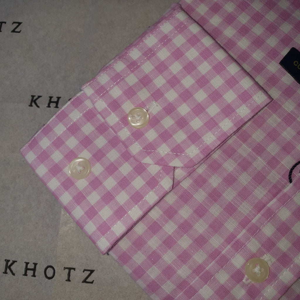 Camisa Ralph Lauren Masculina Xadrez Viscolinho Rosa Pony Marinho