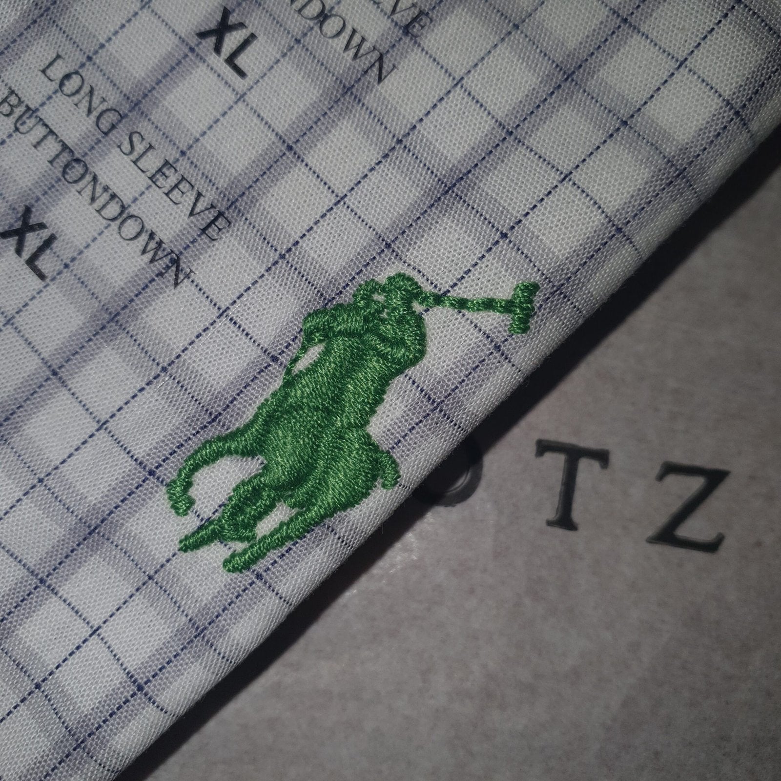 Camisa Ralph Lauren Masculina Xadrez Executivo Pony Verde