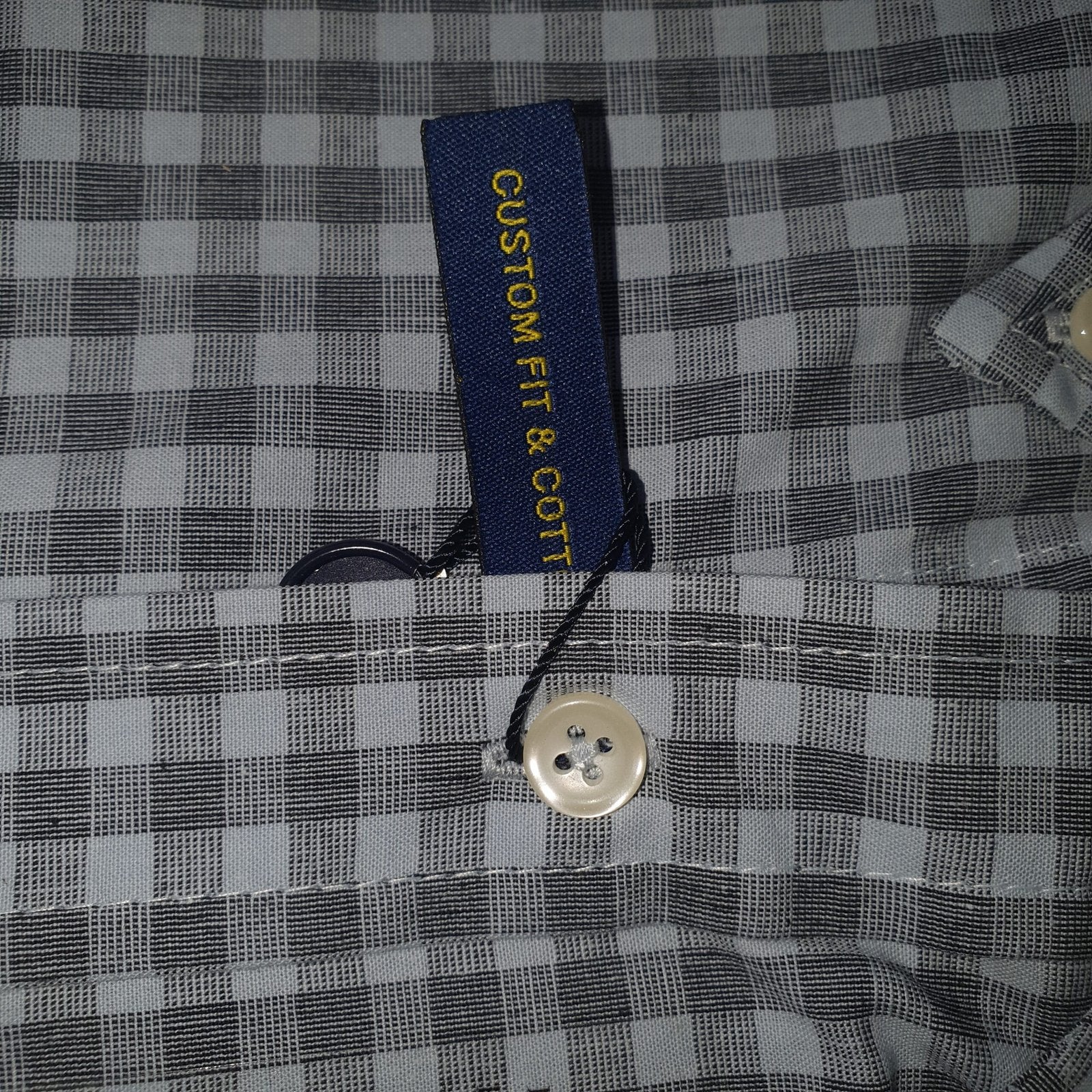 Camisa Ralph Lauren Masculina Xadrez Cinzento Pony Chumbo