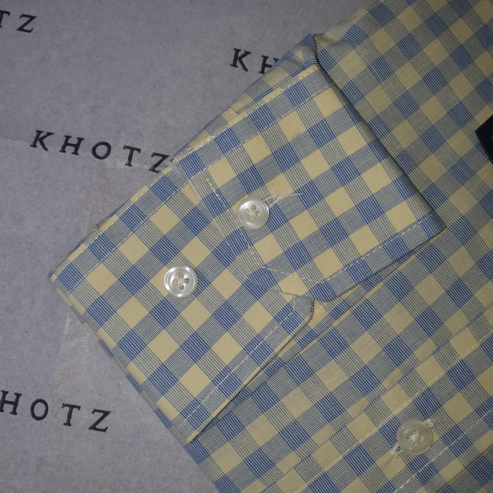 Camisa Ralph Lauren Masculina Xadrez Creme Pony Púrpura