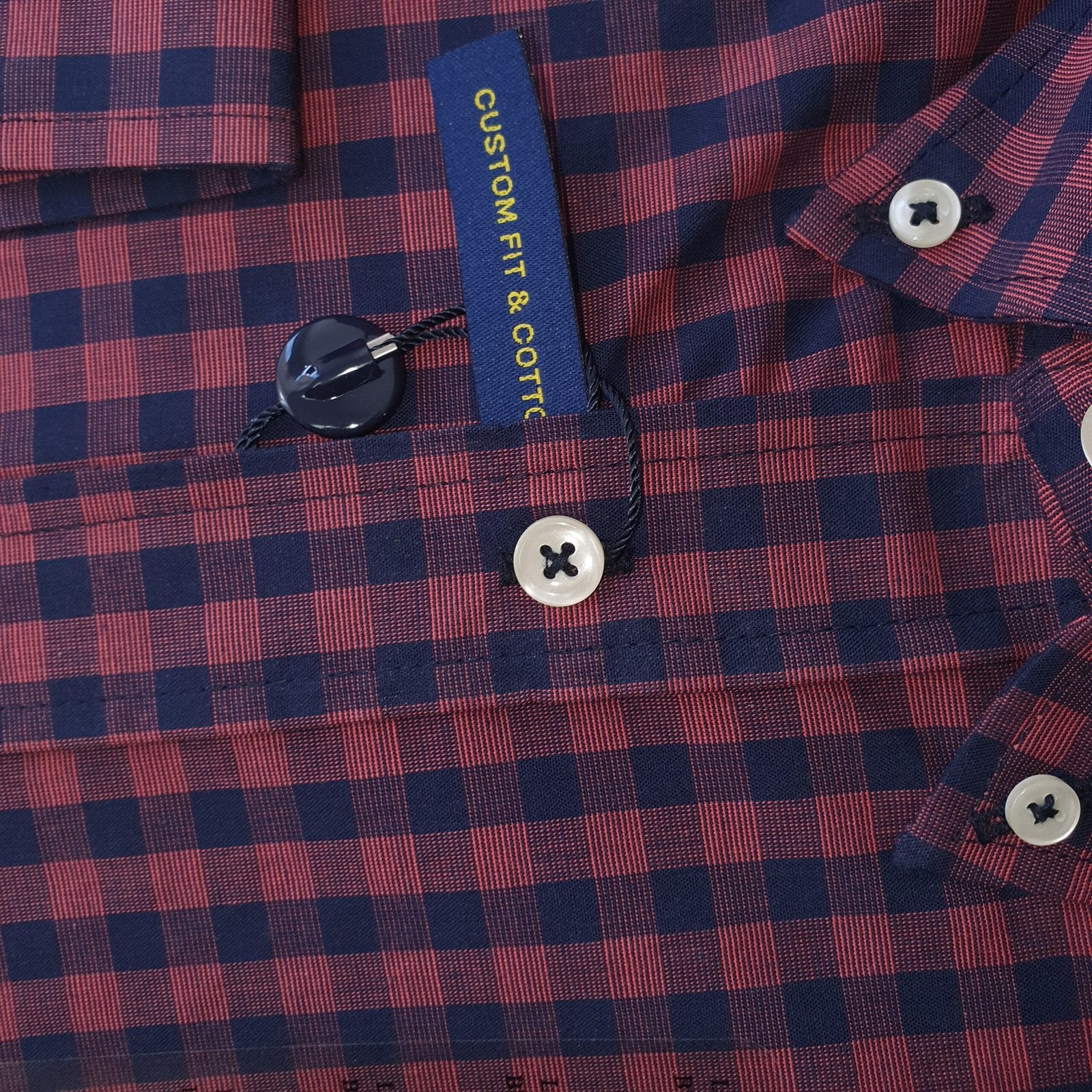 Camisa Ralph Lauren Masculina Xadrez Marrom Pony Branco