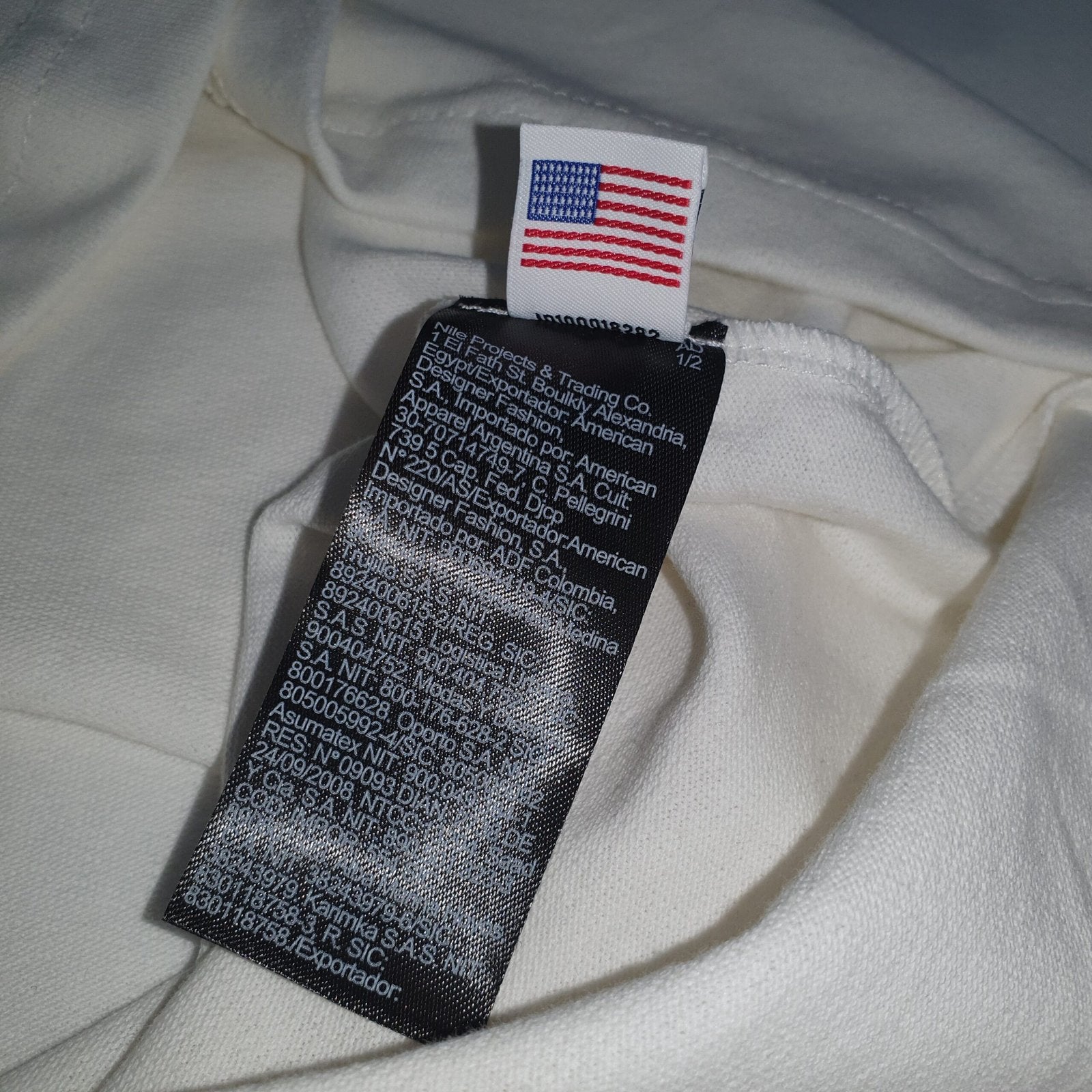 Camiseta Básica Ralph Lauren Masculina Creme Pony Marinho