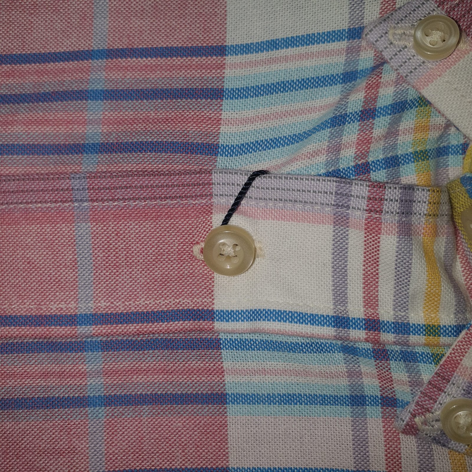 Camisa Ralph Lauren Masculina Oxford Xadrez Americano Lenhador Cor Rosa