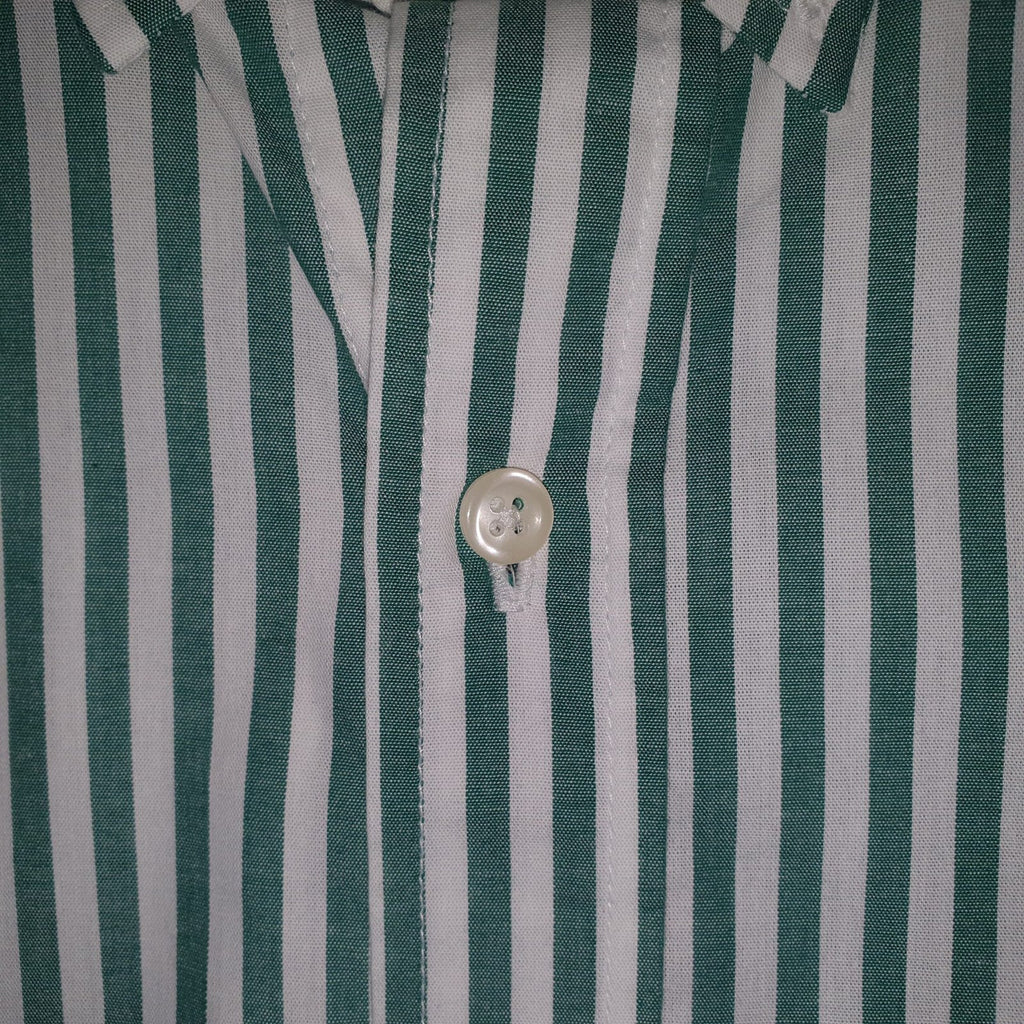 Camisa Ralph Lauren Masculina Verde Listras Maxi Pony Roxo