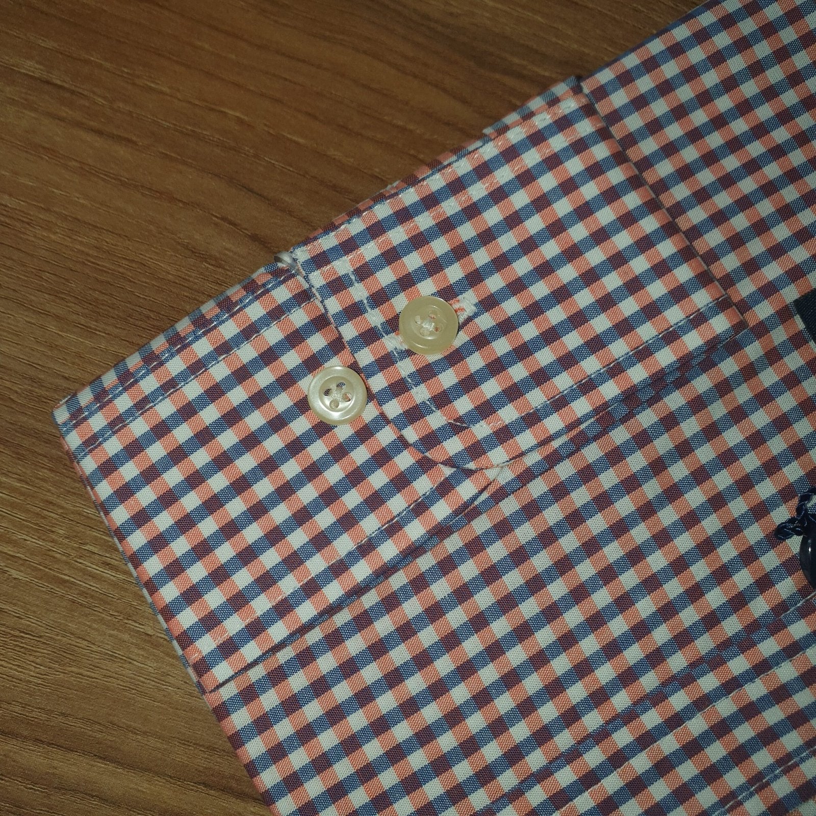 Camisa Ralph Lauren Masculina Micro Xadrez Electrum Pony Pitaya