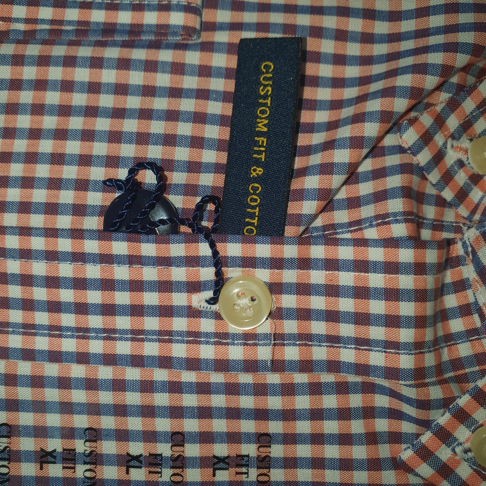Camisa Ralph Lauren Masculina Micro Xadrez Electrum Pony Pitaya