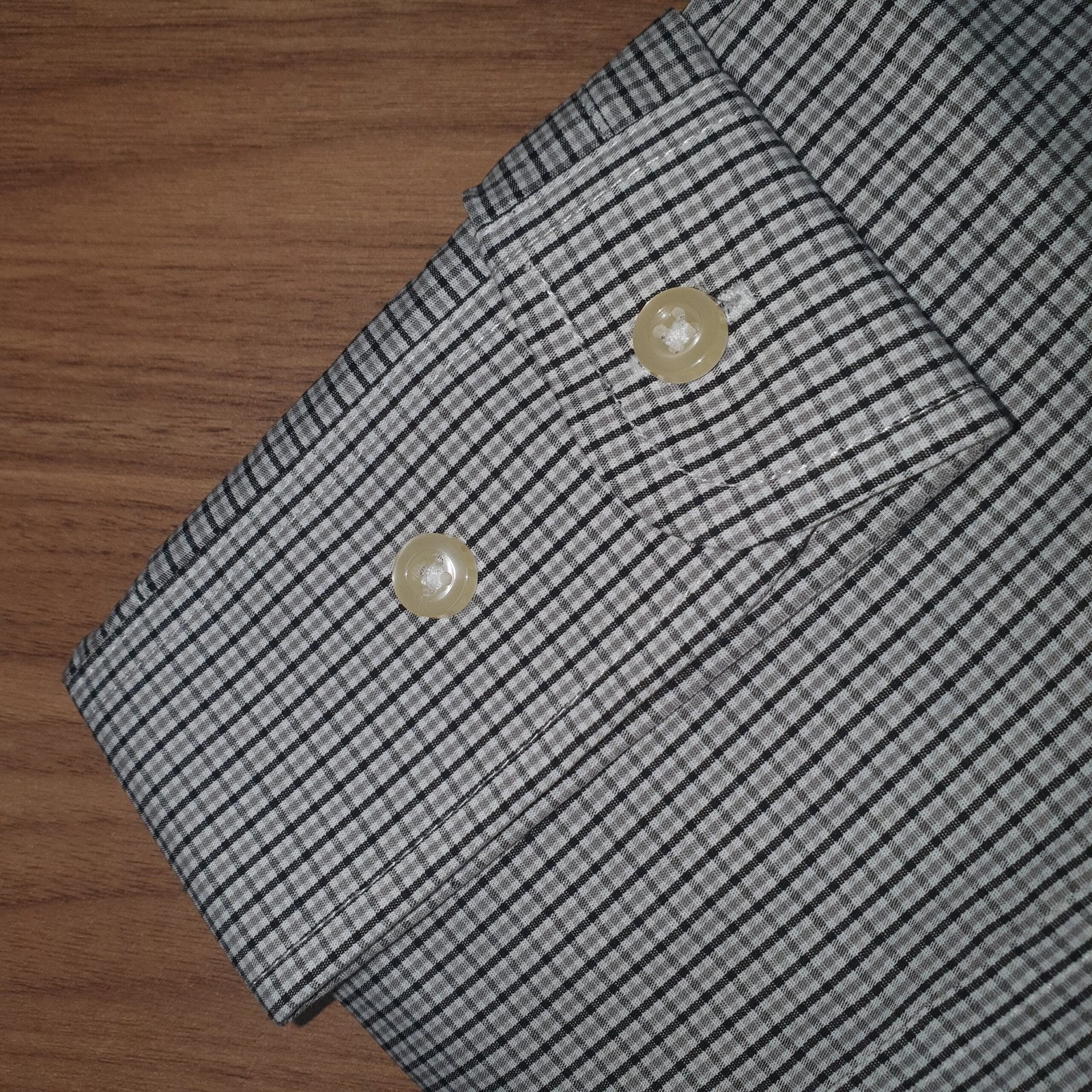 Camisa Ralph Lauren Masculina Micro Xadrez Listras Preta Pony Roxo