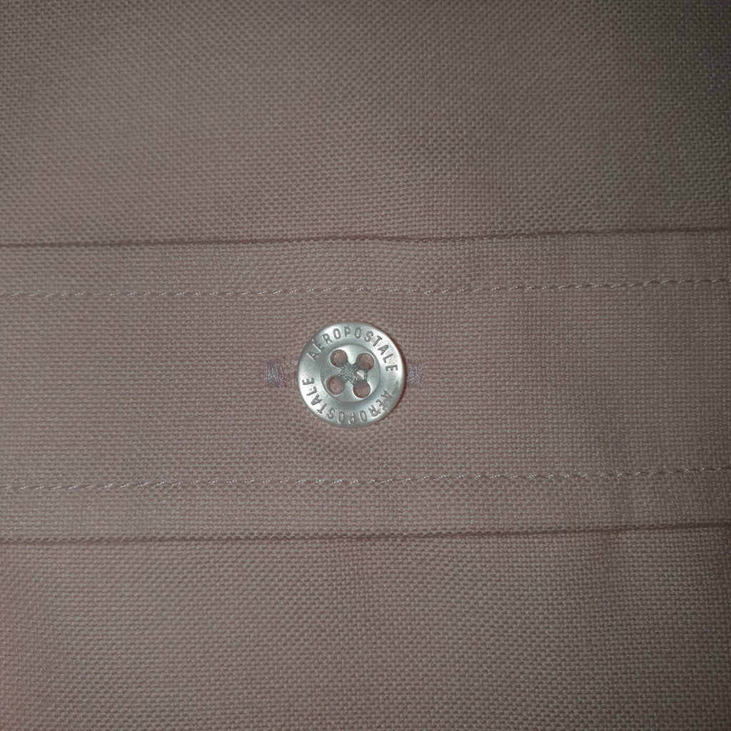 Camisa Ralph Lauren Masculina Oxford Fino Aeropostale Rosa