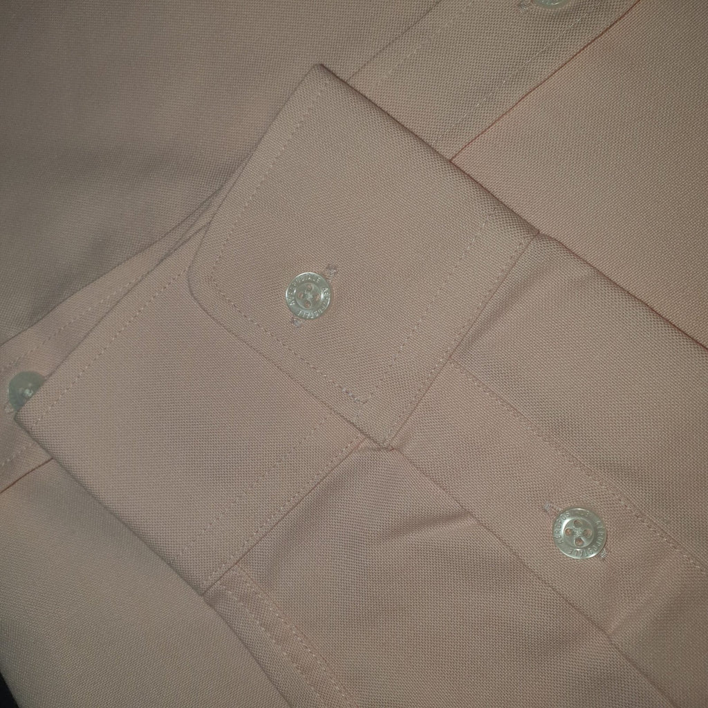 Camisa Ralph Lauren Masculina Oxford Fino Aeropostale Rosa