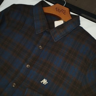 Camisa Ralph Lauren Masculina Xadrez Flanelada cor Marrom Aeropostale
