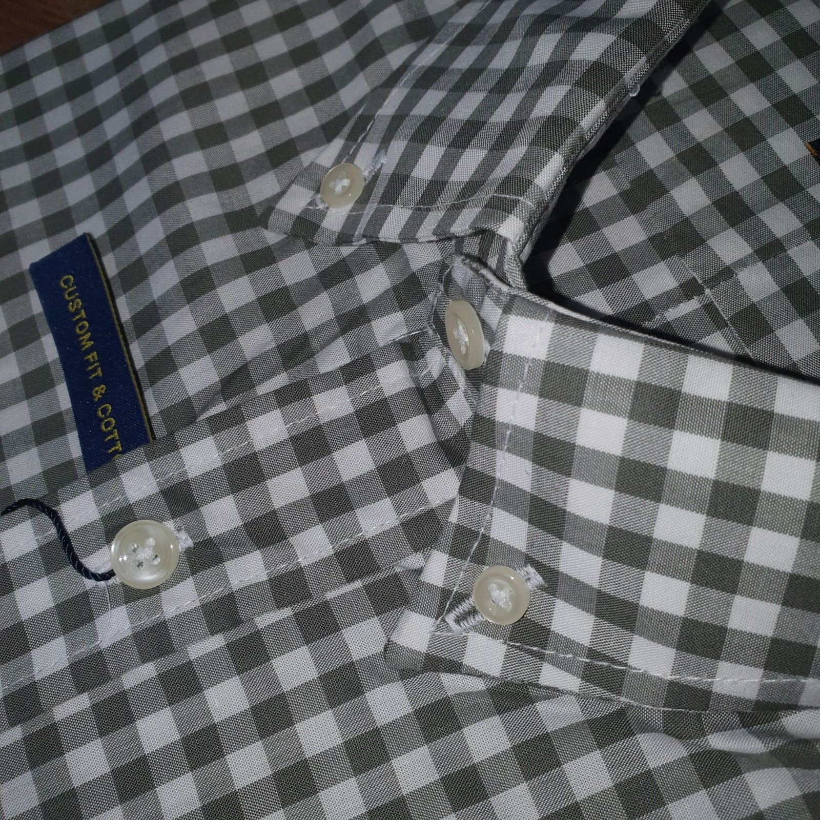 Camisa Ralph Lauren Masculina Xadrez Cinzento Pony Laranja