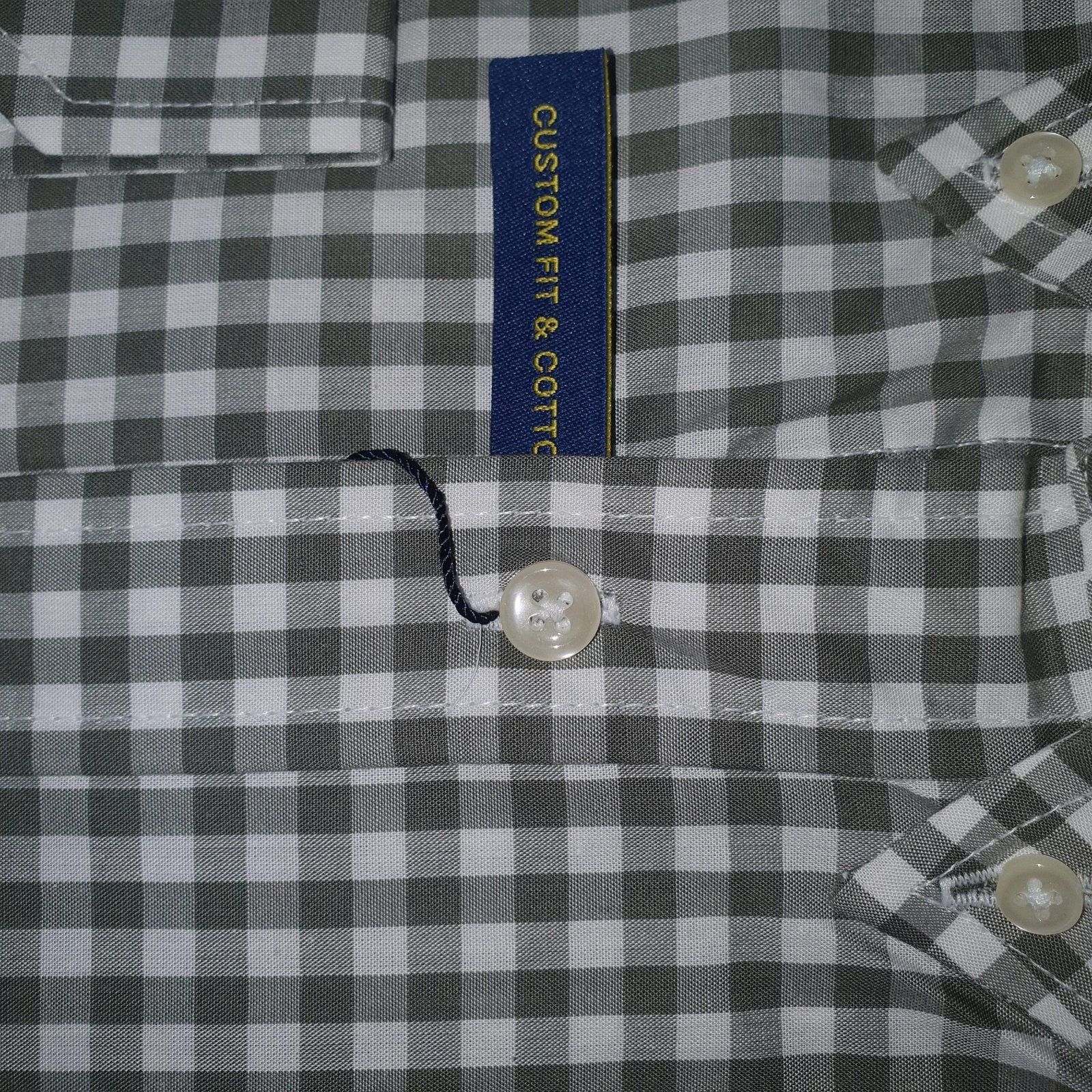 Camisa Ralph Lauren Masculina Xadrez Cinzento Pony Laranja