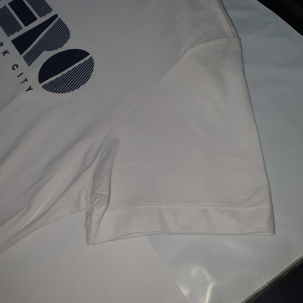 Camiseta Aeropostale Masculina Branca Logo Marinho