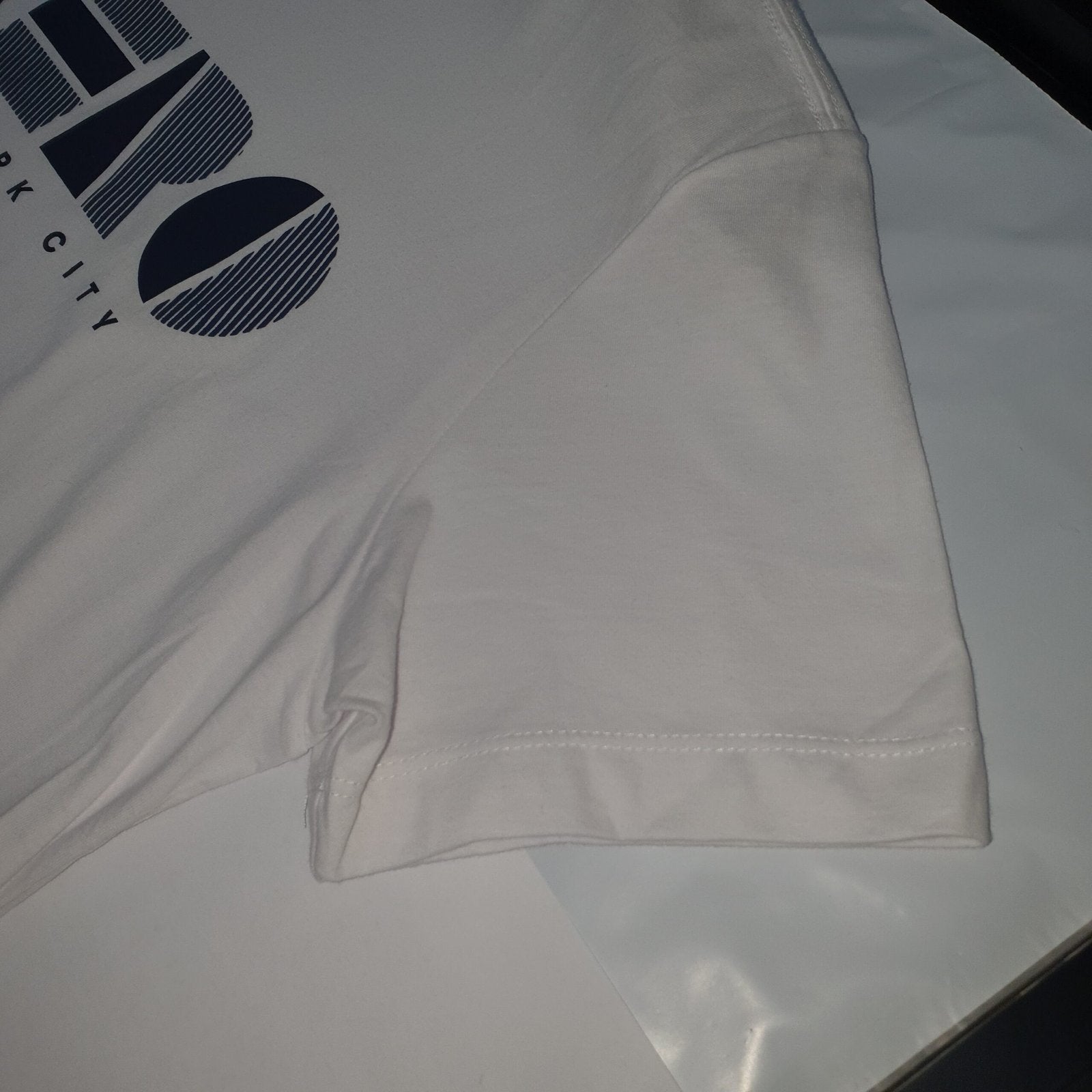 Camiseta Aeropostale Masculina Branca Logo Marinho